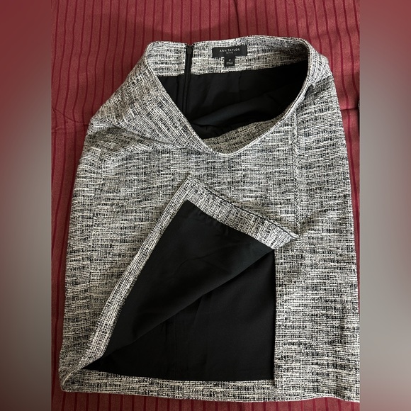 Ann Taylor Monochrome Textured Top and skirt set - Picture 5 of 5